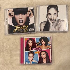 Pop Girl Music CD’s Set of 3 Demi Lovato , Jessie J, and Little Mix
